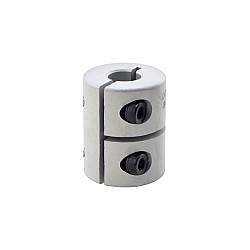 8mm - 8mm 리지드 커플 링 20x25mm CNC 스테퍼 모터 키 홈 샤프트 커플러