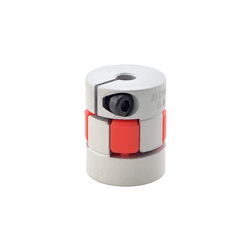 5mm - 8mm 유연한 턱 연결 20x25mm CNC 스테퍼 모터 샤프트 연결기 5mm - 8mm 유연한 턱 연결 20x25mm CNC 스테퍼 모터 샤프트 연결기