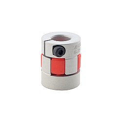 6.35mm - 10mm 플렉시블 죠 커플 링 20x25mm CNC 스테퍼 모터 키 홈 샤프트 커플러