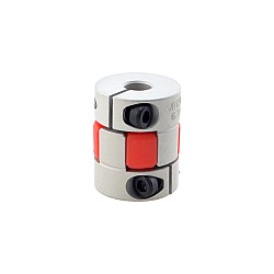 6.35mm - 8mm 플렉시블 죠 커플 링 20x25mm CNC 스테퍼 모터 키 홈 샤프트 커플러