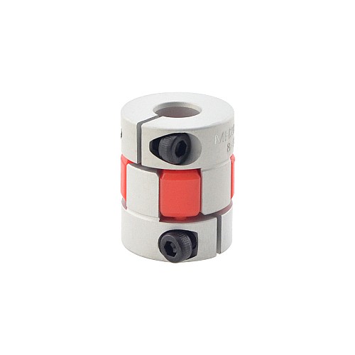 8mm - 10mm 유연한 턱 연결 20x25mm CNC 스테퍼 모터 샤프트 연결기