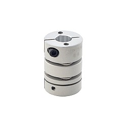 8mm - 8mm 유연한 이중 디스크 연결 19x26mm CNC 스테퍼 모터 샤프트 연결기