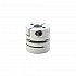 CN 세일중 - 6.35mm - 10mm 유연한 단일 디스크 커플링 26x26mm CNC 스테퍼 모터 키 홈 샤프트 커플러
