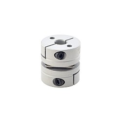 6.35mm - 8mm 유연한 단일 디스크 커플링 26x26mm CNC 스테퍼 모터 키 홈 샤프트 커플러