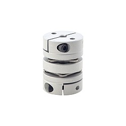 CN 세일중 - 5mm - 6.35mm 유연한 이중 디스크 연결 26x35mm CNC 스테퍼 모터 샤프트 연결기