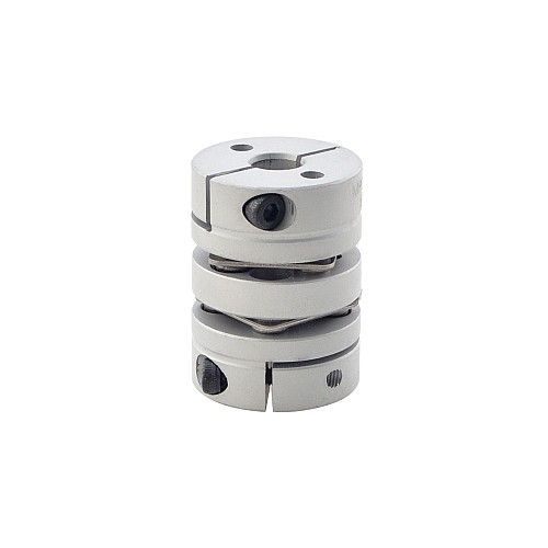 5mm - 8mm 유연한 이중 디스크 연결 26x35mm CNC 스테퍼 모터 샤프트 연결기