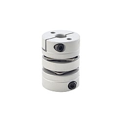 8mm - 8mm 유연한 이중 디스크 연결 26x35mm CNC 스테퍼 모터 샤프트 연결기