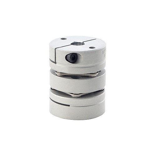 8mm - 14mm 유연한 이중 디스크 연결 32x41mm CNC 스테퍼 모터 샤프트 연결기