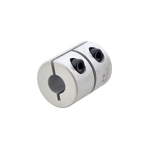 8mm - 8mm 리지드 커플 링 20x25mm CNC 스테퍼 모터 키 홈 샤프트 커플러