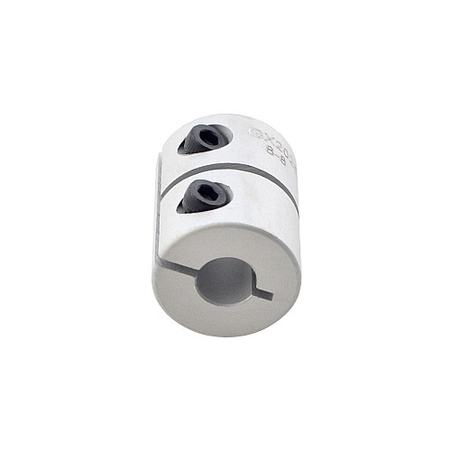 8mm - 8mm 리지드 커플 링 20x25mm CNC 스테퍼 모터 키 홈 샤프트 커플러