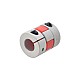 10mm - 12mm 유연한 턱 연결 25x30mm CNC 스테퍼 모터 샤프트 연결기 10mm - 12mm 유연한 턱 연결 25x30mm CNC 스테퍼 모터 샤프트 연결기