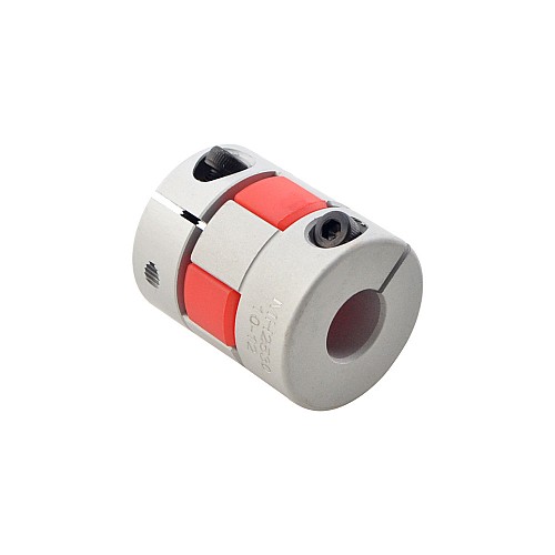 10mm - 12mm 유연한 턱 연결 25x30mm CNC 스테퍼 모터 샤프트 연결기 10mm - 12mm 유연한 턱 연결 25x30mm CNC 스테퍼 모터 샤프트 연결기