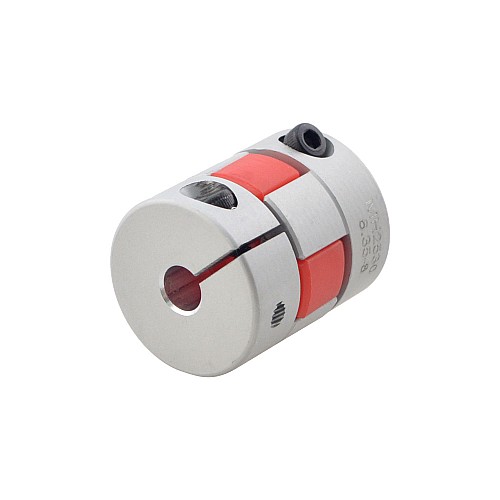 6.35mm - 8mm 플렉시블 죠 커플 링 25x30mm CNC 스테퍼 모터 키 홈 샤프트 커플러 6.35mm - 8mm 플렉시블 죠 커플 링 25x30mm CNC 스테퍼 모터 키 홈 샤프트 커플러