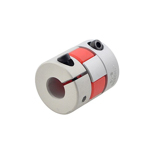 8mm - 10mm 플렉시블 죠 커플 링 25x30mm CNC 스테퍼 모터 키 홈 샤프트 커플러