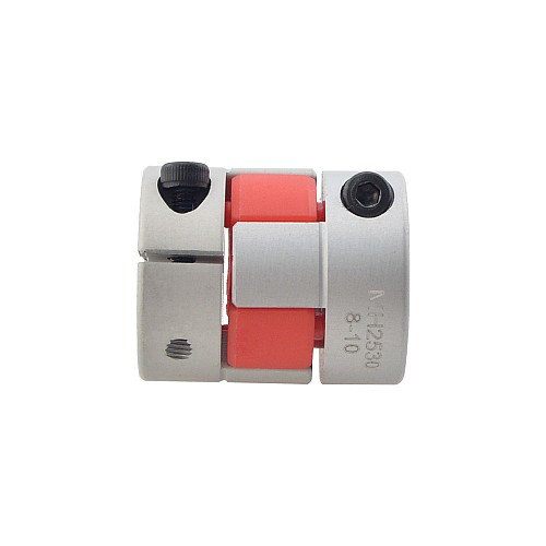 8mm - 10mm 플렉시블 죠 커플 링 25x30mm CNC 스테퍼 모터 키 홈 샤프트 커플러