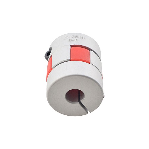 8mm - 8mm 플렉시블 죠 커플 링 25x30mm CNC 스테퍼 모터 키 홈 샤프트 커플러 8mm - 8mm 플렉시블 죠 커플 링 25x30mm CNC 스테퍼 모터 키 홈 샤프트 커플러