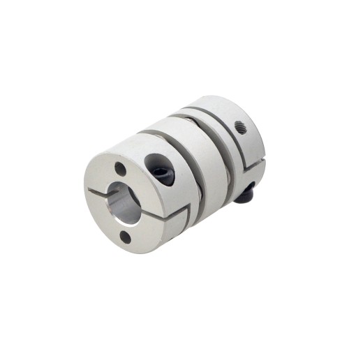 8mm - 8mm 유연한 이중 디스크 연결 19x26mm CNC 스테퍼 모터 샤프트 연결기