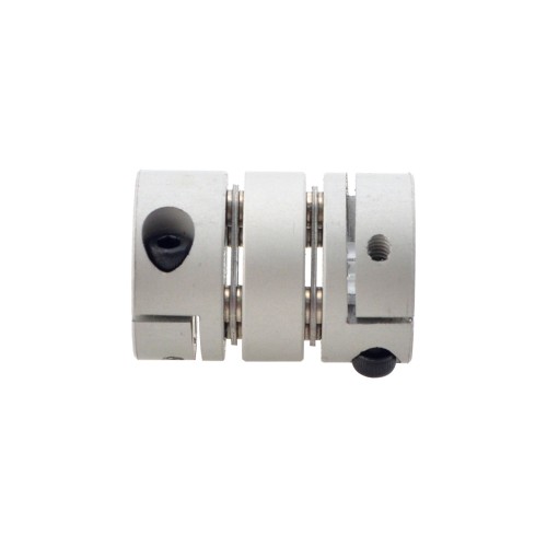 8mm - 8mm 유연한 이중 디스크 연결 19x26mm CNC 스테퍼 모터 샤프트 연결기