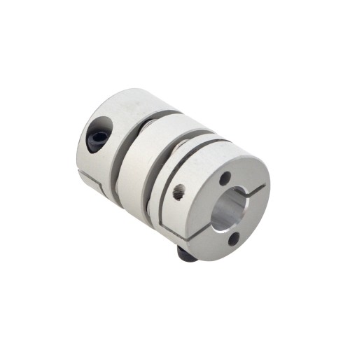 8mm - 8mm 유연한 이중 디스크 연결 19x26mm CNC 스테퍼 모터 샤프트 연결기