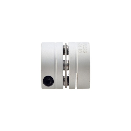 6.35mm - 10mm 유연한 단일 디스크 커플링 26x26mm CNC 스테퍼 모터 키 홈 샤프트 커플러