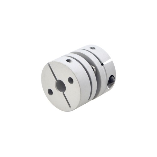 6.35mm - 6.35mm 유연한 단일 디스크 커플링 26x26mm CNC 스테퍼 모터 키 홈 샤프트 커플러