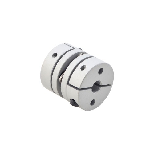 6.35mm - 6.35mm 유연한 단일 디스크 커플링 26x26mm CNC 스테퍼 모터 키 홈 샤프트 커플러