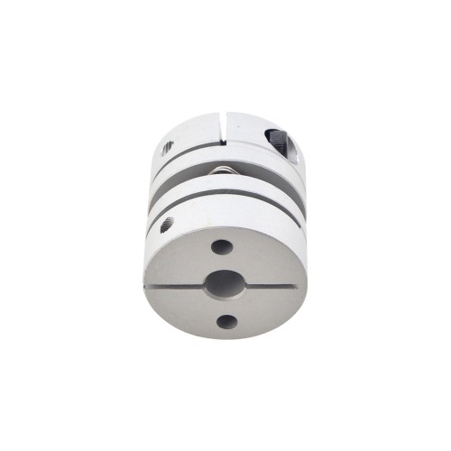 6.35mm - 6.35mm 유연한 단일 디스크 커플링 26x26mm CNC 스테퍼 모터 키 홈 샤프트 커플러