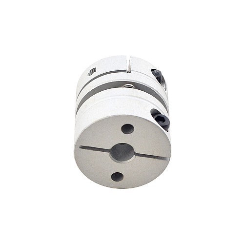 6.35mm - 8mm 유연한 단일 디스크 커플링 26x26mm CNC 스테퍼 모터 키 홈 샤프트 커플러