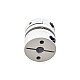 6.35mm - 8mm 유연한 단일 디스크 커플링 26x26mm CNC 스테퍼 모터 키 홈 샤프트 커플러