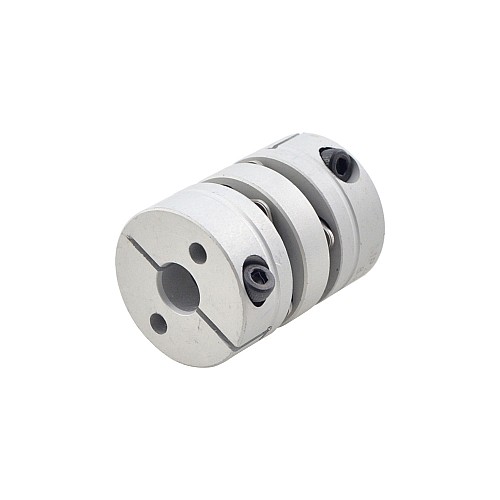 8mm - 8mm 유연한 이중 디스크 연결 26x35mm CNC 스테퍼 모터 샤프트 연결기