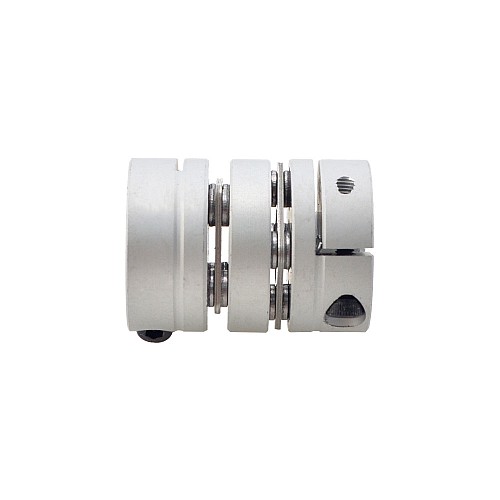 8mm - 8mm 유연한 이중 디스크 연결 26x35mm CNC 스테퍼 모터 샤프트 연결기