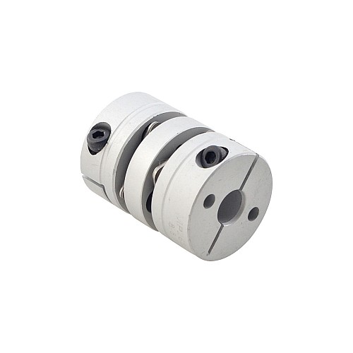 8mm - 8mm 유연한 이중 디스크 연결 26x35mm CNC 스테퍼 모터 샤프트 연결기