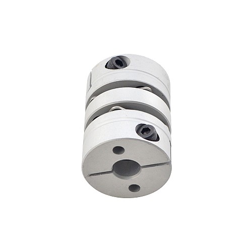 8mm - 8mm 유연한 이중 디스크 연결 26x35mm CNC 스테퍼 모터 샤프트 연결기