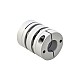 14mm - 14mm 가동 가능한 두 배 원판 연결 32x41mm CNC 댄서 모터 갱구 연결기 14mm - 14mm 가동 가능한 두 배 원판 연결 32x41mm CNC 댄서 모터 갱구 연결기