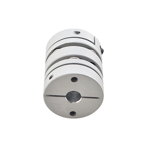 8mm - 14mm 유연한 이중 디스크 연결 32x41mm CNC 스테퍼 모터 샤프트 연결기