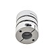 8mm - 14mm 유연한 이중 디스크 연결 32x41mm CNC 스테퍼 모터 샤프트 연결기