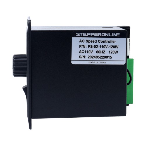 가변 속도 모터용 120W 단상 110VAC 모터 속도 컨트롤러 - FS-02-110V-120W | StepperOnline