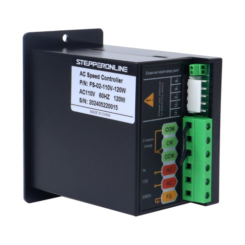 가변 속도 모터용 120W 단상 110VAC 모터 속도 컨트롤러 - FS-02-110V-120W | StepperOnline