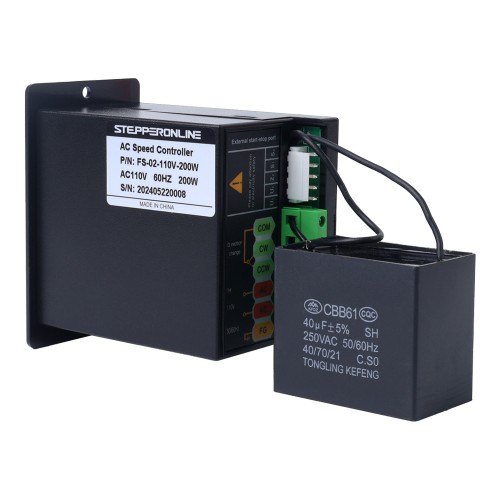 가변 속도 모터용 200W 단일 위상 110VAC 모터 속도 컨트롤러 - FS-02-110V-200W | StepperOnline