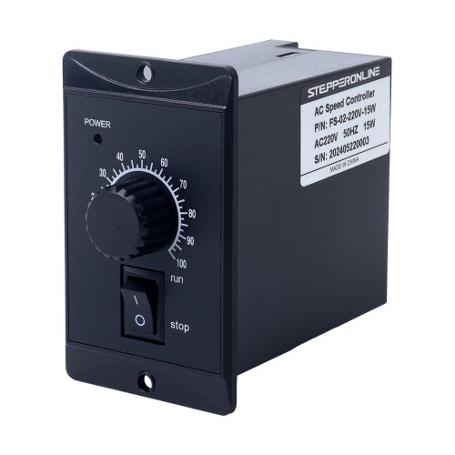 가변 속도 모터용 15W 단일 위상 220VAC 모터 속도 컨트롤러 - FS-02-220V-15W | StepperOnline