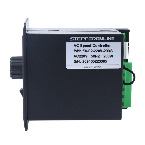 가변 속도 모터용 200W 단일 위상 220VAC 모터 속도 컨트롤러 - FS-02-220V-200W | StepperOnline