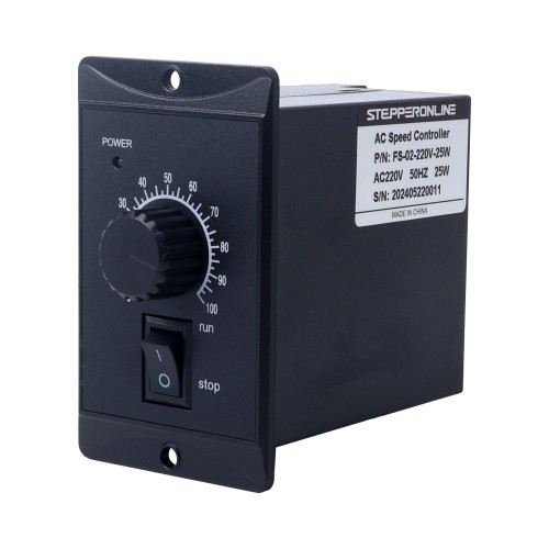 가변 속도 모터용 25W 단일 위상 220VAC 모터 속도 컨트롤러 - FS-02-220V-25W | StepperOnline