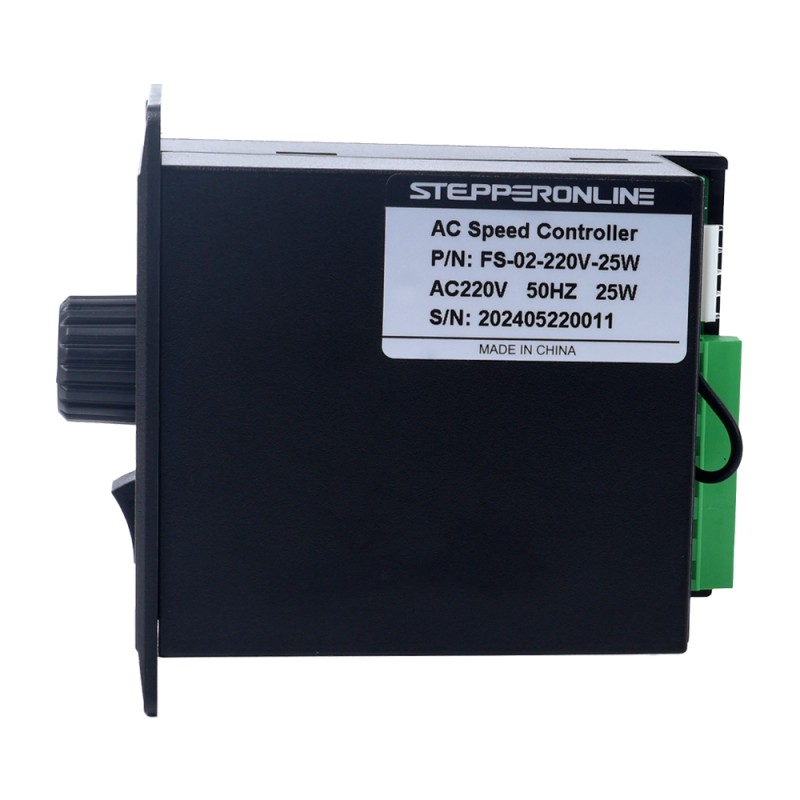 가변 속도 모터용 25W 단일 위상 220VAC 모터 속도 컨트롤러 - FS-02-220V-25W | StepperOnline