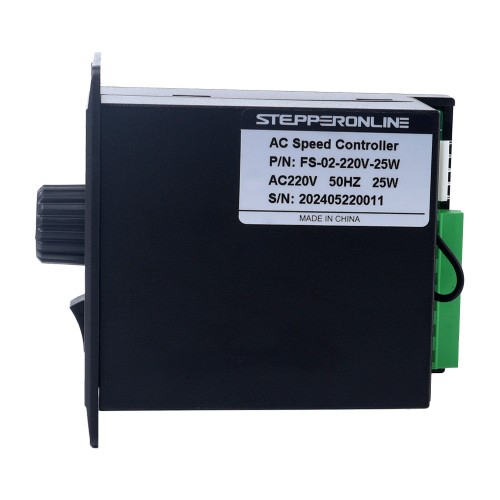 가변 속도 모터용 25W 단일 위상 220VAC 모터 속도 컨트롤러 - FS-02-220V-25W | StepperOnline