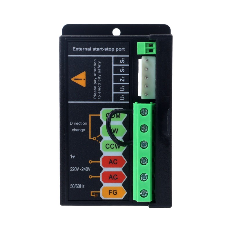 가변 속도 모터용 25W 단일 위상 220VAC 모터 속도 컨트롤러 - FS-02-220V-25W | StepperOnline