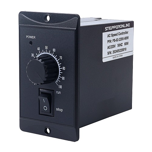 가변 속도 모터용 60W 단일 위상 220VAC 모터 속도 컨트롤러 - FS-02-220V-60W | StepperOnline