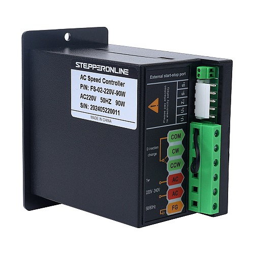 가변 속도 모터용 90W 단상 220VAC 모터 속도 컨트롤러 - FS-02-220V-90W | StepperOnline