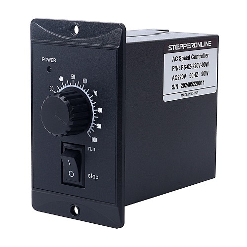 가변 속도 모터용 90W 단상 220VAC 모터 속도 컨트롤러 - FS-02-220V-90W | StepperOnline