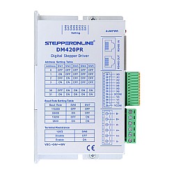 Y 시리즈 Modbus RS485 스테퍼 모터 드라이버 0-2.0A 24-50VDC Nema 11/14/17 스테퍼 모터용
