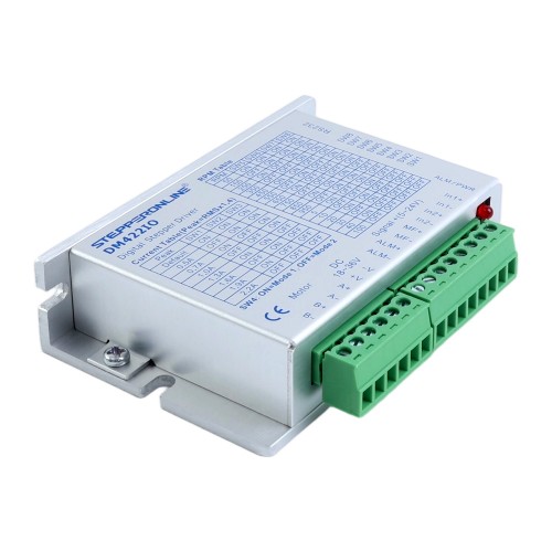 입력/출력 제어 스테퍼 모터 드라이버 0-2.2A 18-36VDC, Nema 11, 14, 17 스테퍼 모터용 - DM422IO | StepperOnline